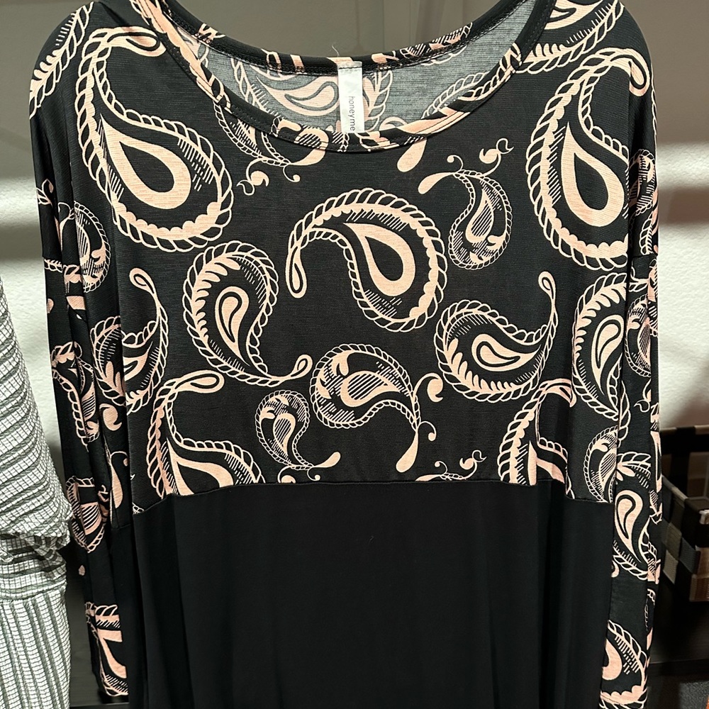 Honey me blouse with baby doll cut